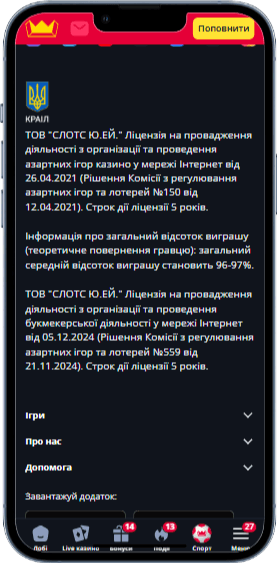 Ліцензія БетКінг