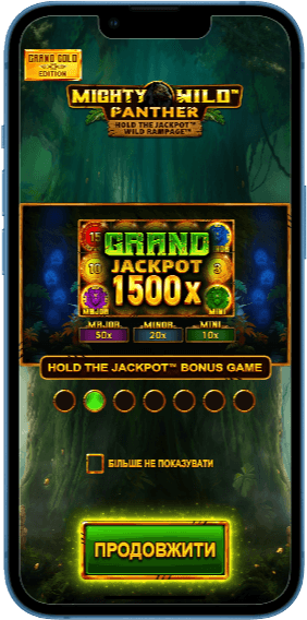 Дизайн гри Mighty Wild: Panther Grand Diamond Edition