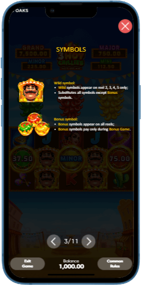 Символи у 3 Hot Chillies slot