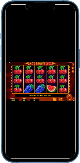 Дизайн гри Hot Fruits 20