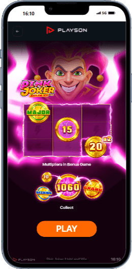 Pink Joker: Hold and Win Дизайн