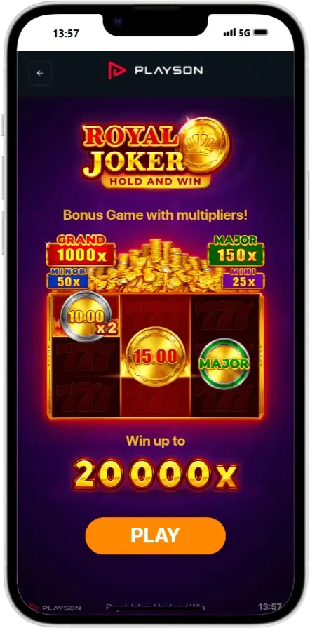 Royal Joker: Hold And Win Дизайн 0.2