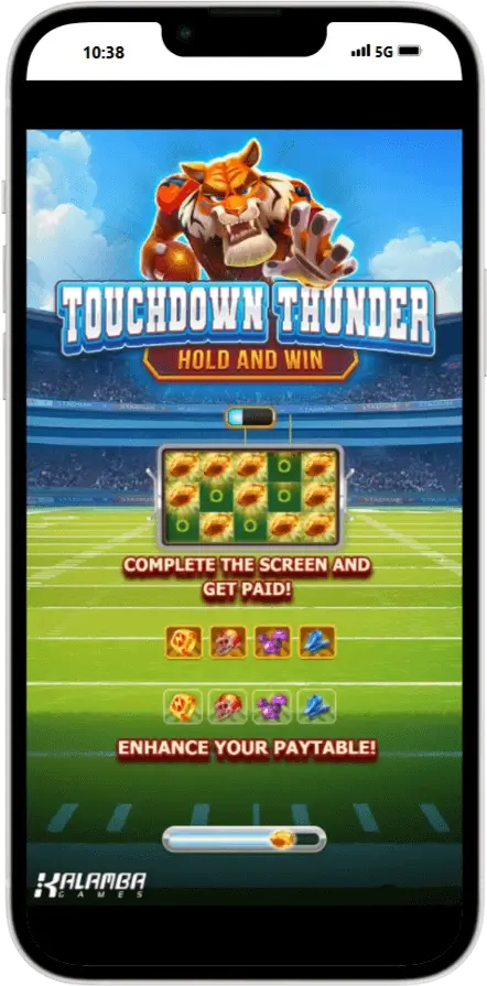 Touchdown Thunder: Hold and Win ГраTouchdown Thunder: Hold and Win Гра