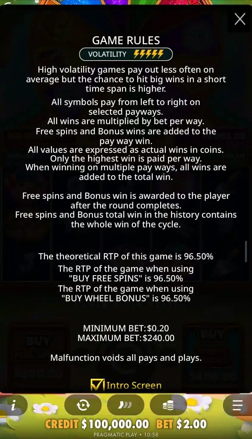 Brick House Bonanza Правила