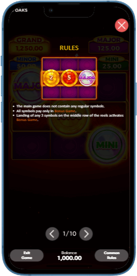 Правила гри в Coin Up Hot Fire
