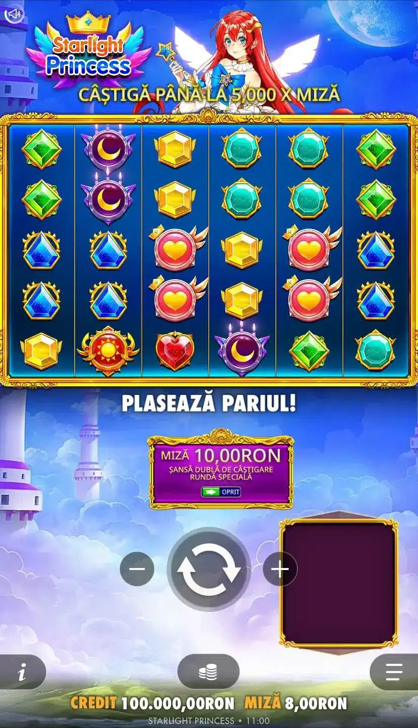 Starlight Princess Дизайн