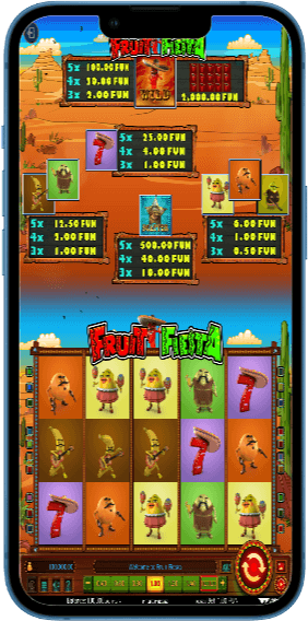 Тaблиця виплaт слота 7s Fruit Fiesta