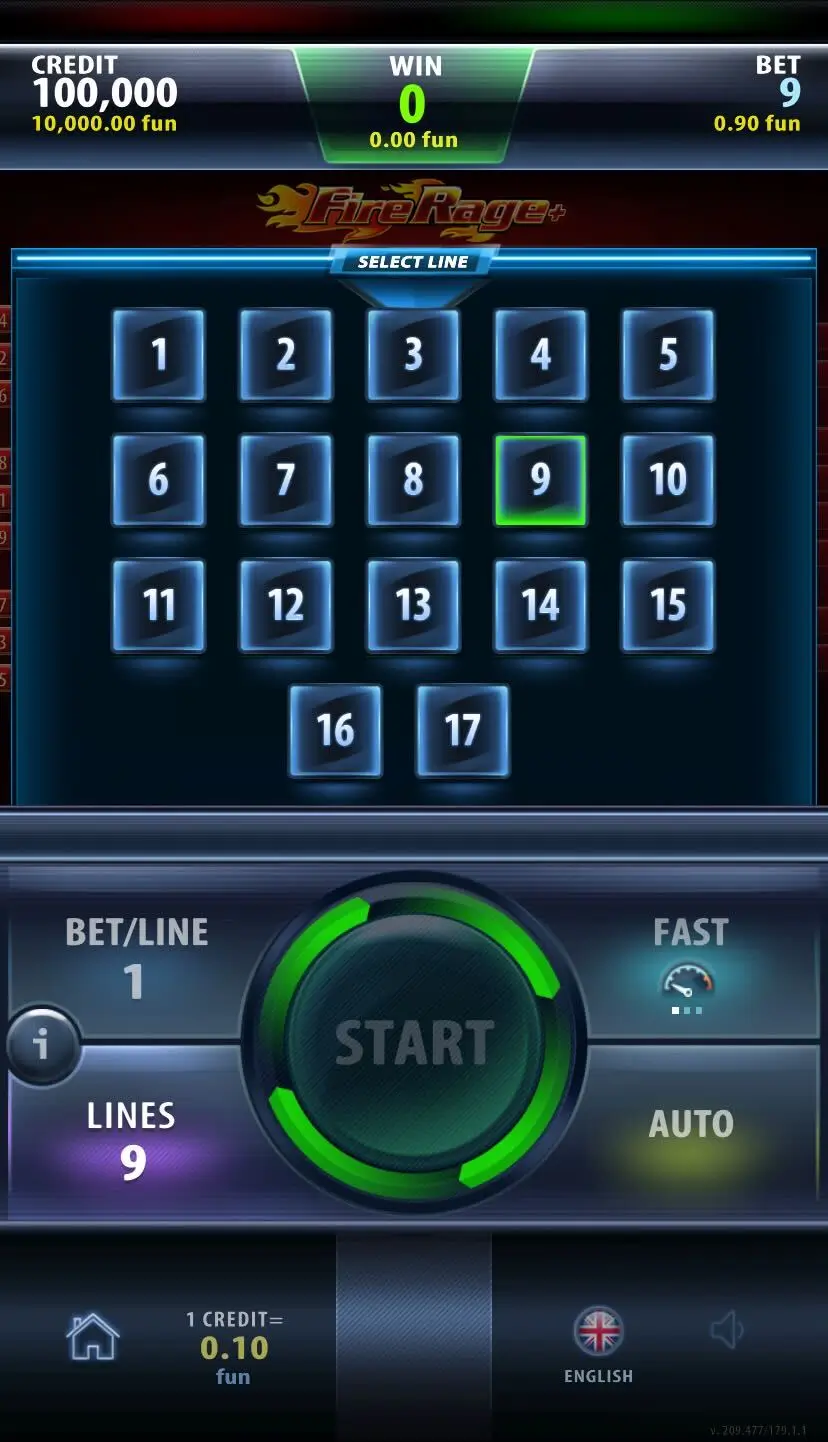 Fire Rage Лінії