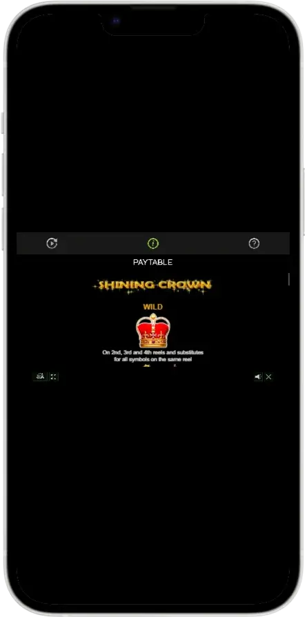 Shining Crown Таблиця виплат