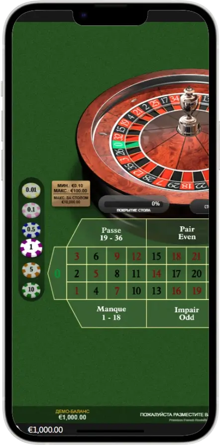 French Roulette Головна
