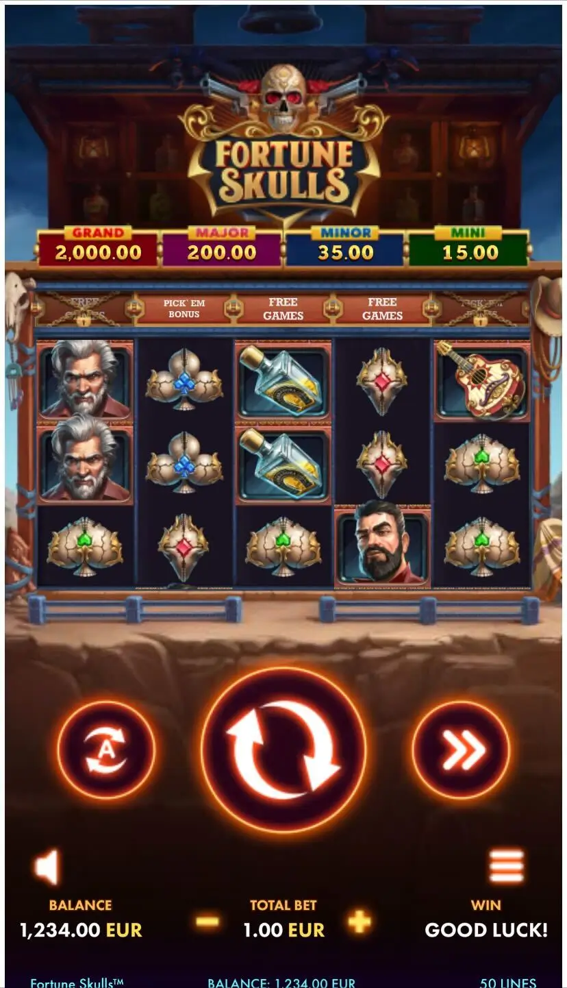 Fortune Skulls Дизайн