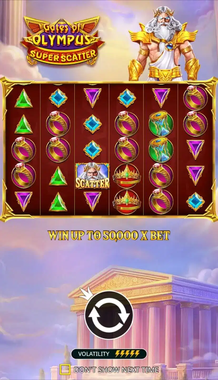 Gates of Olympus Super Scatter Гра