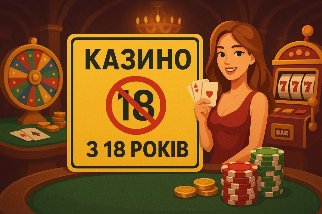 Казино з 18 років