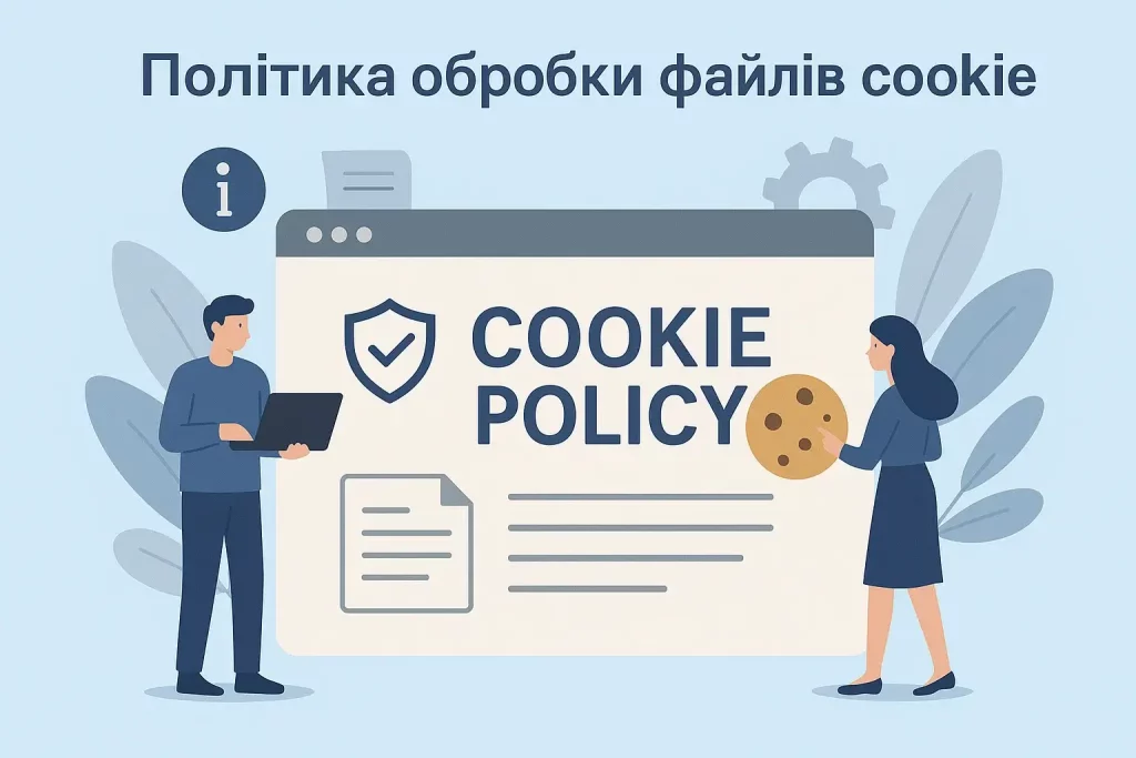 Політика обробки файлів cookie