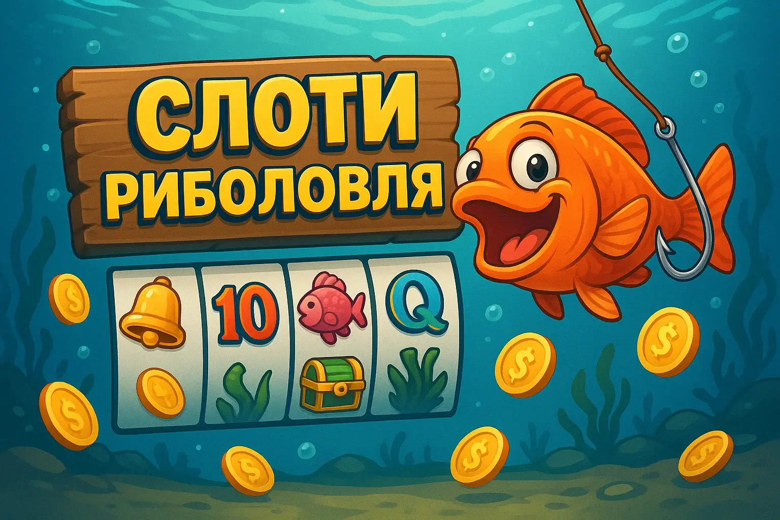 Слоти на тему риболовля 