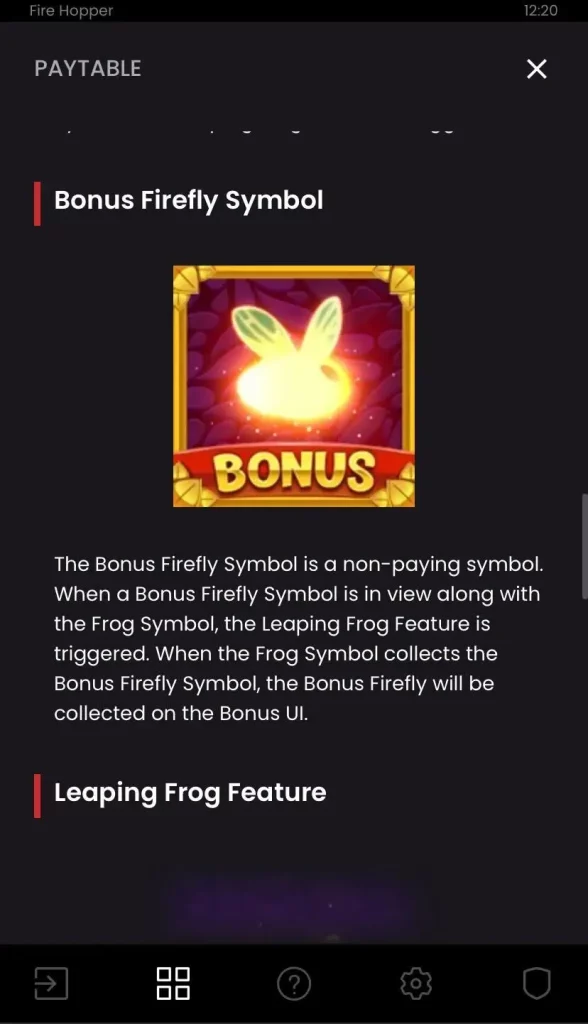 Fire Hopper Бонус