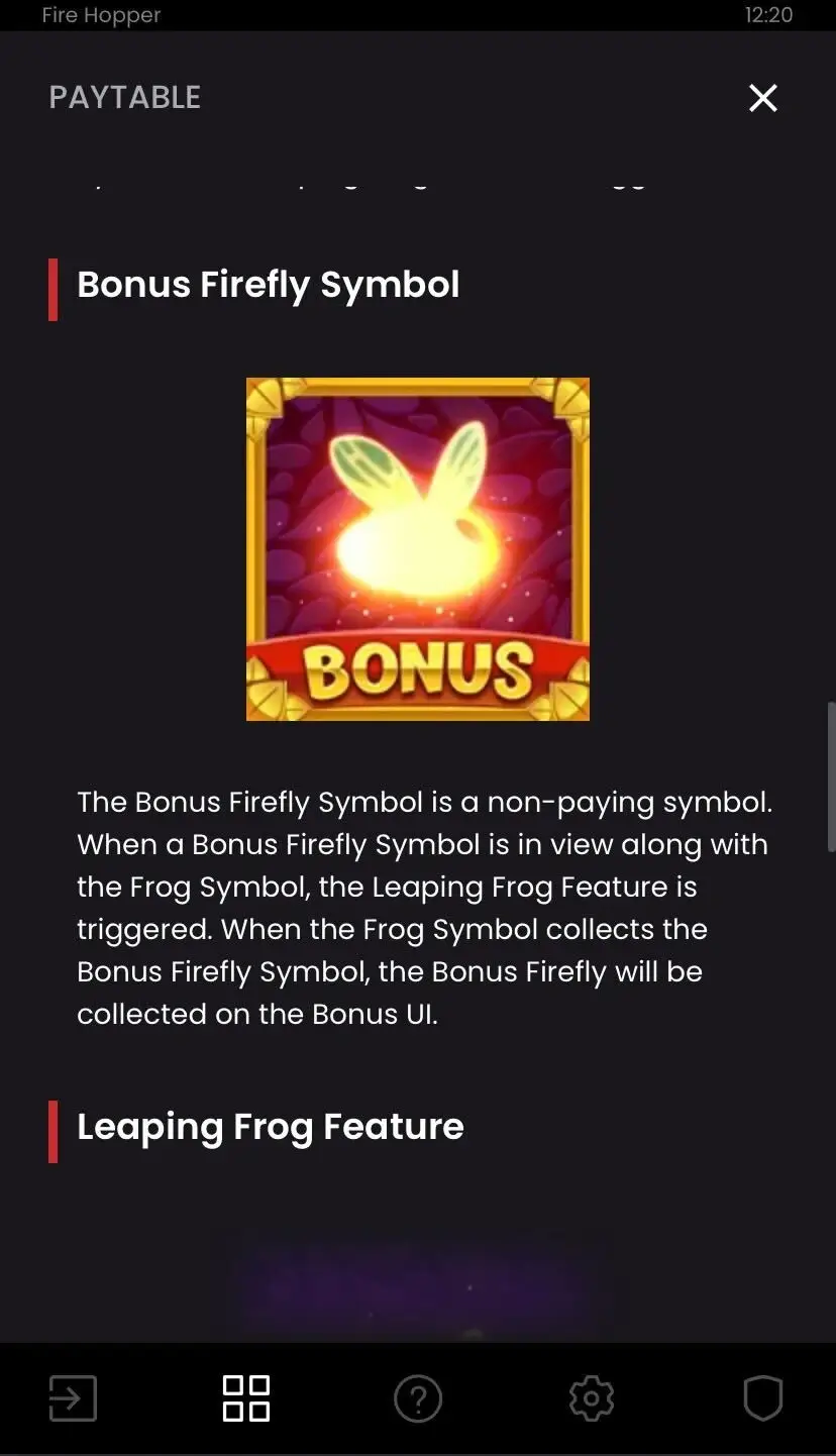 Fire Hopper Бонус