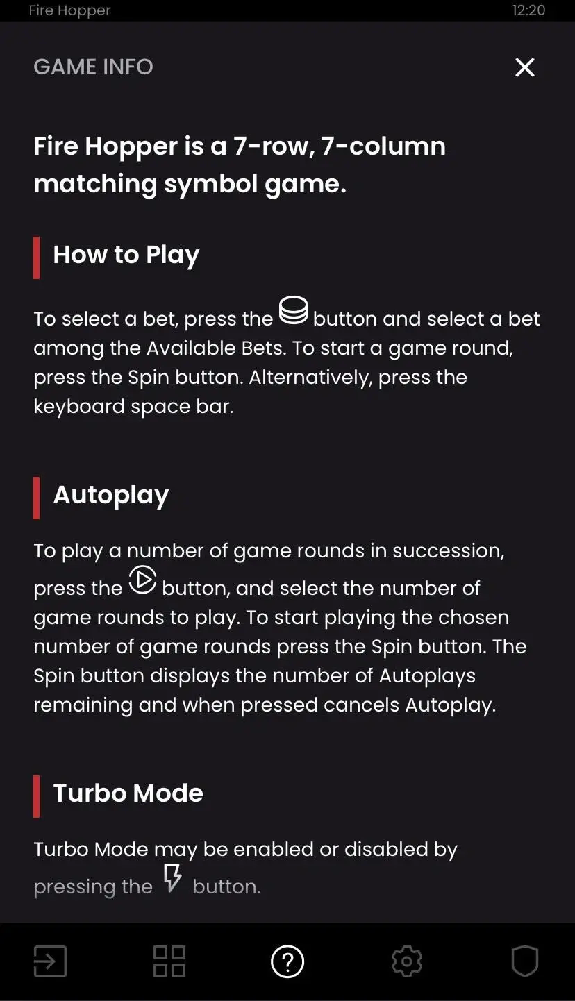 Fire Hopper Інформація