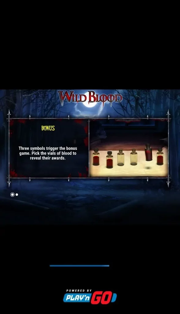 Wild Blood Бонус