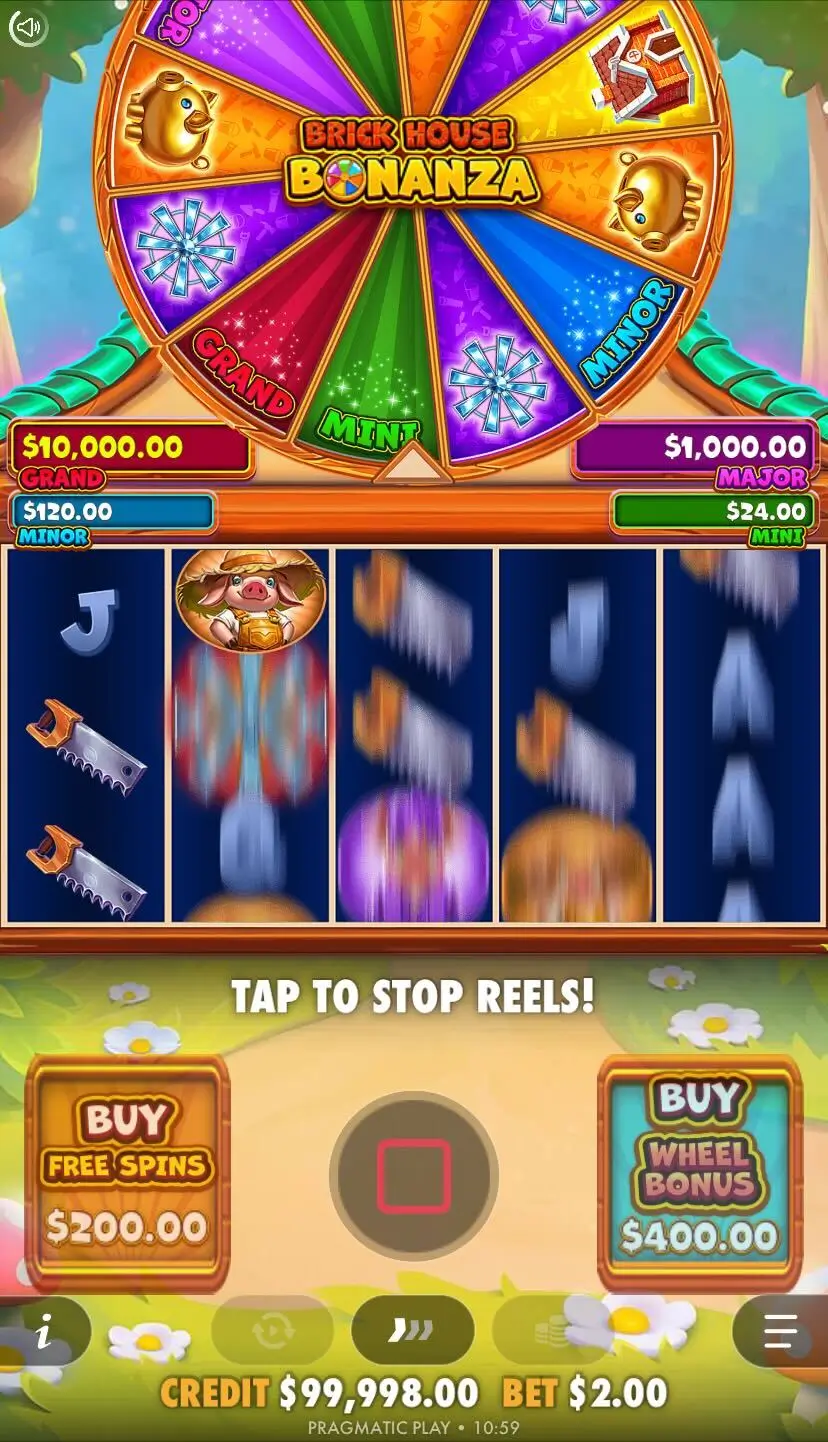 Brick House Bonanza Игра