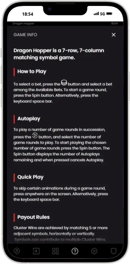 Dragon Hopper Информация