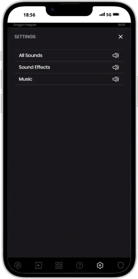 Dragon Hopper Настройки