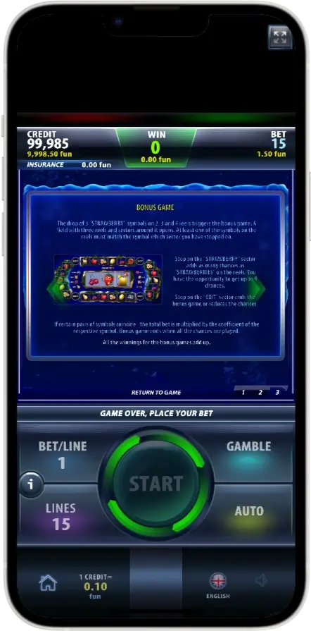 Fruit Party Deluxe Бонус