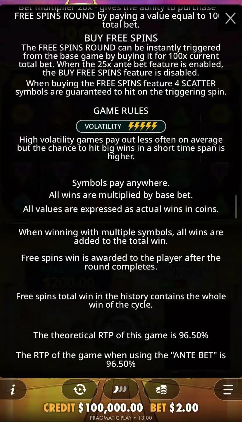 Gates of Olympus 1000 Правила