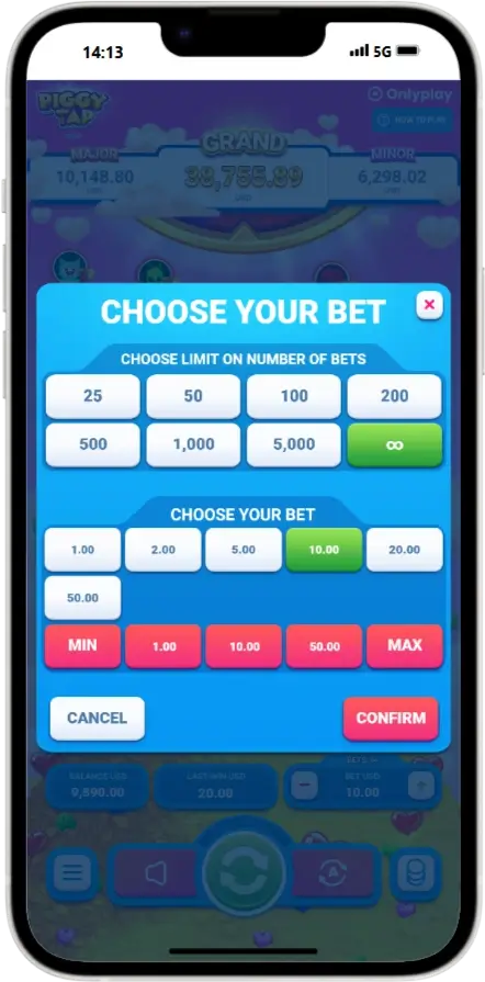 Piggy Tap Информация