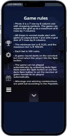 Pirots 3 Правила