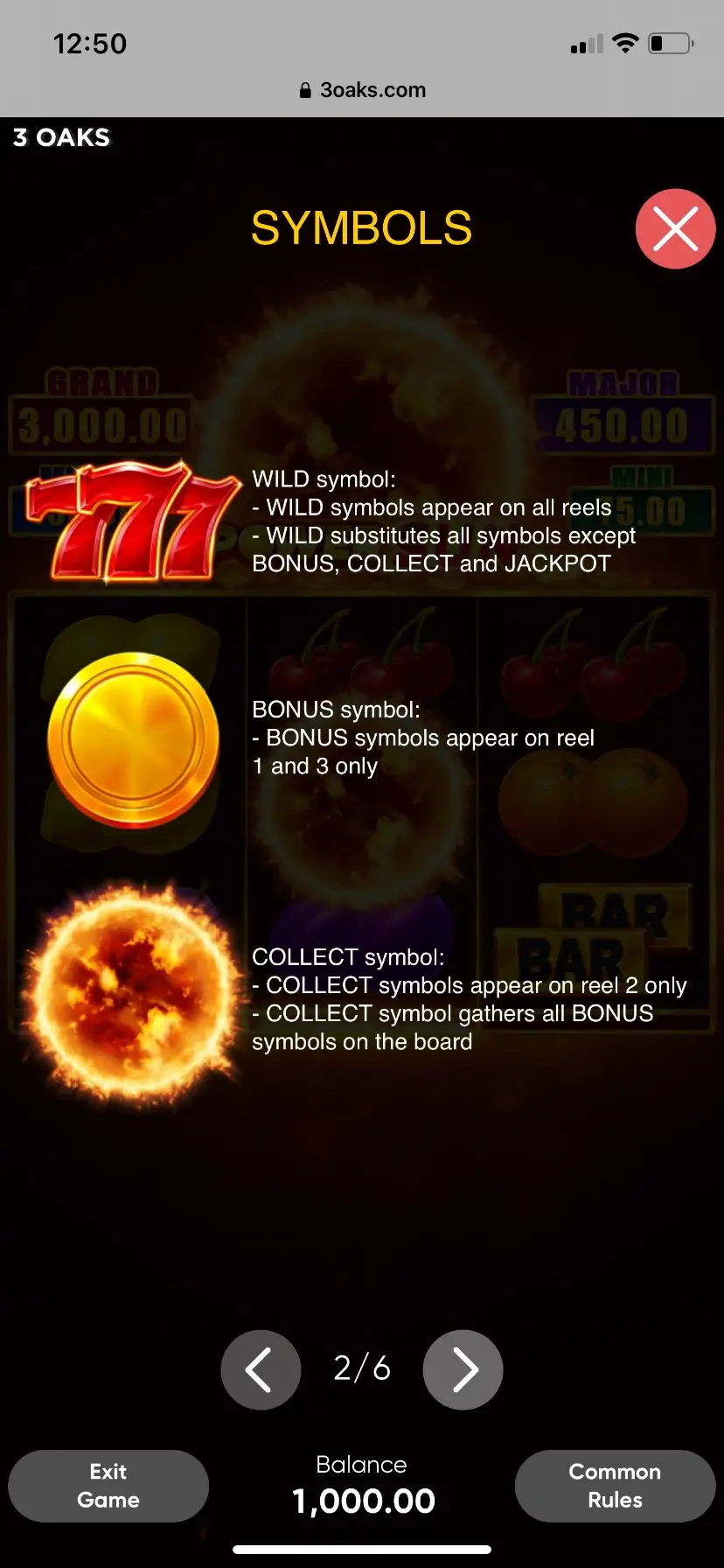 Power Sun Символы