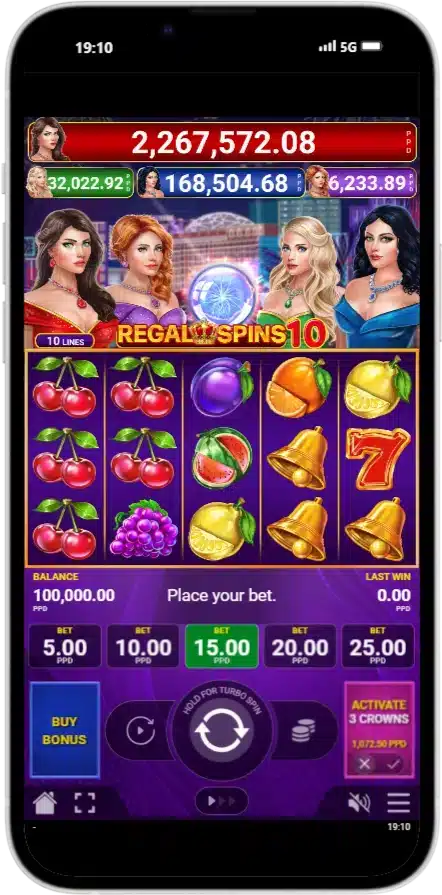 Regal Spins 10 Игра