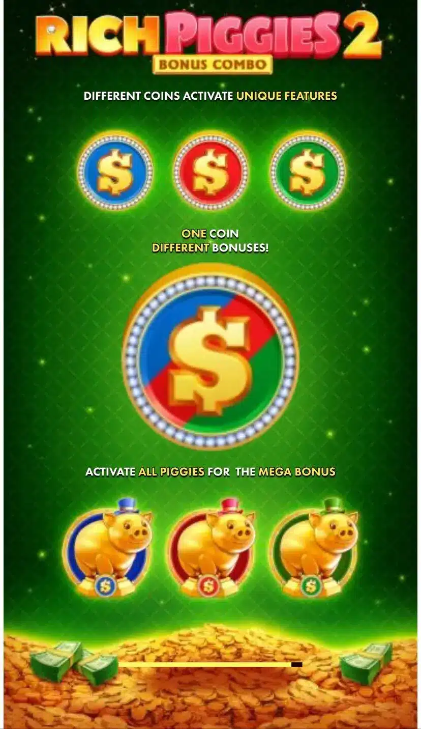 Rich Piggies 2: Bonus Combo Игра