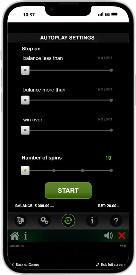 Ultimate Hot Настройки 0.2