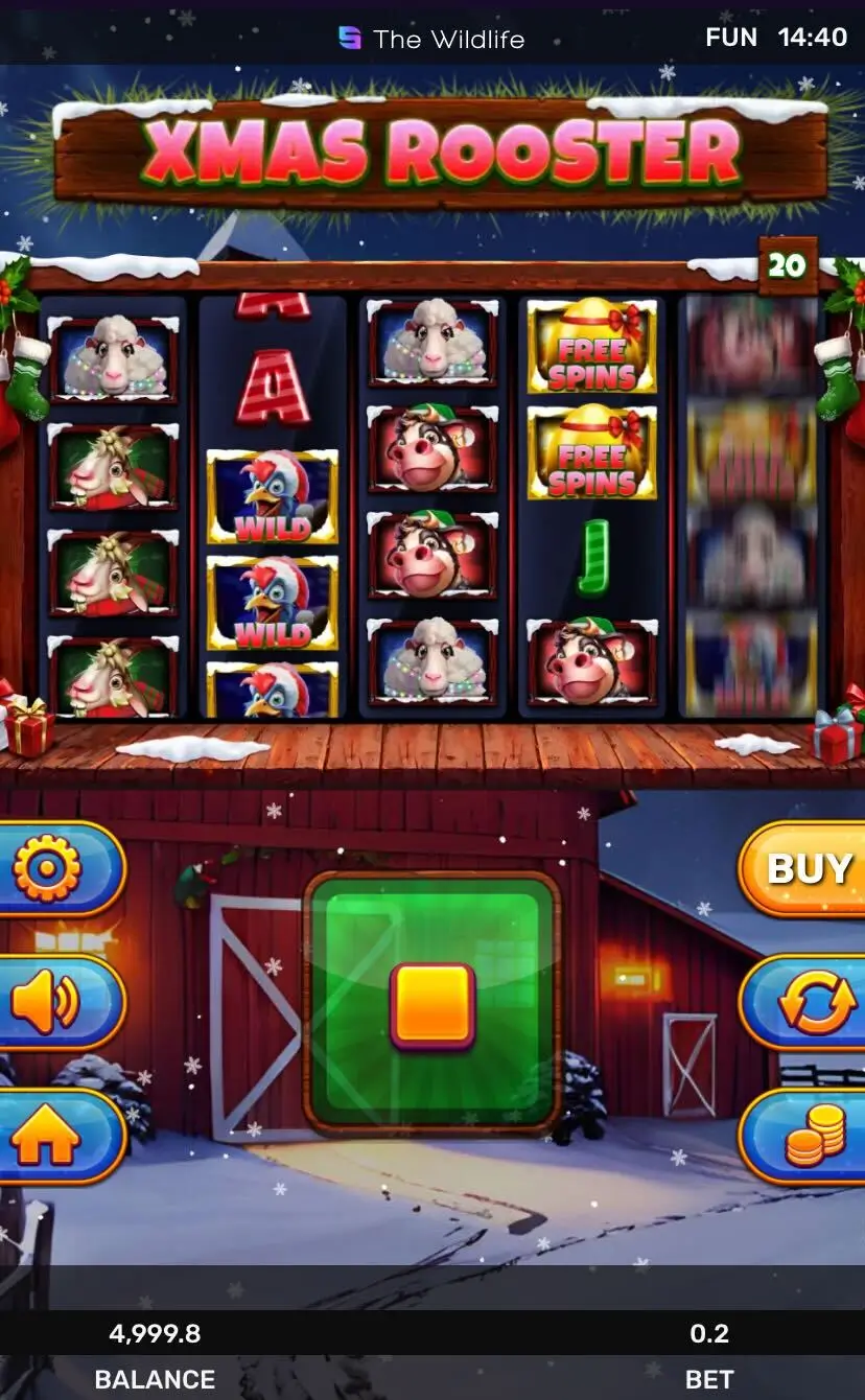 Xmas Rooster Игра